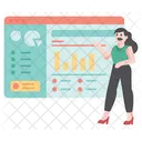 Digital Marketing People Interface People Icon