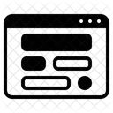 Interactivity Forms Elements Icon