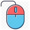 UI Mouse Icon with a wire  Icon