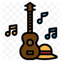 Ukelele Musica Multimedia Icono