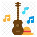 Ukelele Musica Multimedia Icono