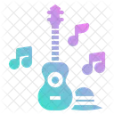 Ukelele Musica Multimedia Icono