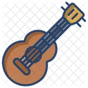 Ukelele Guitarra Banjo Icono