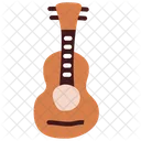 Ukelele Musica Guitarra Icono