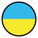 Ukraine Nation Country Icon