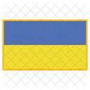 Ukraine Flag Country アイコン