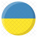 Ukraine Ukrainian Flag Icon