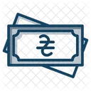 Ukraine Currency Paper Money Banknote Icon