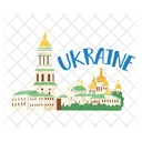 Kirchen in der Ukraine  Icon