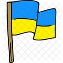 Ukrainian flag  アイコン