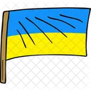 Ukrainian flag  Icône