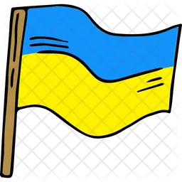 Ukrainian flag  Icon