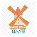 Ukrainian Windmill  Icon