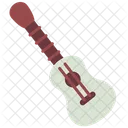 Ukulele Guitar Recreation Icon