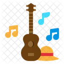 Ukulele Music Multimedia Icon