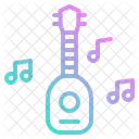 Ukulele Music Multimedia Icon