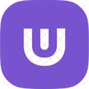 Ultra Uos Logo Cryptocurrency Crypto Coins Icon
