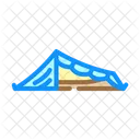Ultralight Tent Backpacking Icon