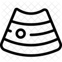 Ultraschall Anatomie Ausrustung Symbol