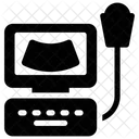 Ultraschallgerat Medizinische Gerate Elektronische Gerate Symbol