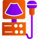 Ultraschallgerat Diagnostik Gynakologie Symbol