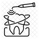 Ultrasonic Cleaning Sonication Treatment Icon