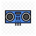 Ultrasonic Distance Sensor Icon