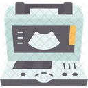 Ultrasound Scanner Sonography Icon