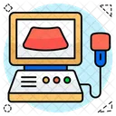 Ultrasound Sonography Ultrasonography Icon