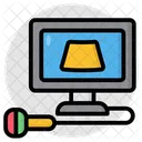 Ultrasound Sonography Ultrasonography Icon