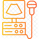 Ultrasound Machine Diagnostic Gynecology Icon