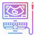 Ultrassonografia Ultrassom Medicina Ícone