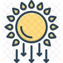 Ultraviolet Ray Sunblock Icon