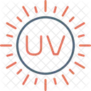 Light Radiation Rays Icon