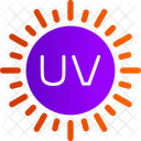 Light Radiation Rays Icon