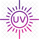 Ultraviolet Light Radiation Icon