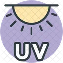 Uv Sol Ultravioleta Icono