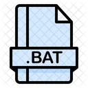 Bat Arquivo Extensao De Arquivo Icon