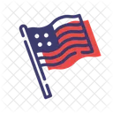 Bandeira Dos EUA Bandeira Estados Unidos Ícone