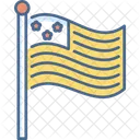 Bandeira Dos EUA Bandeira Pais Ícone