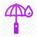 Umbrella Weather Forecast Icon