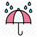 Umbrella Protection Rain Icon