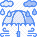 Umbrella Rain Protection Parasol Icon