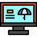 Umbrella Parasol Shelter Symbol