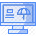 Umbrella Parasol Shelter Icon