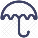 우산 보호 비 아이콘