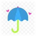 Love Flat Background Icon