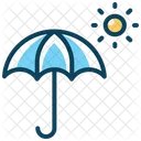 Umbrella Sun Holiday Icon