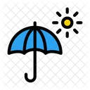 Umbrella Sun Summer Icon