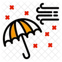 Umbrella Autumn Air Icon